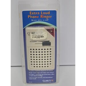 Clarity WR100 Extra Loud Phone Ringer Amplifier 95 decibels for Landline Portabl